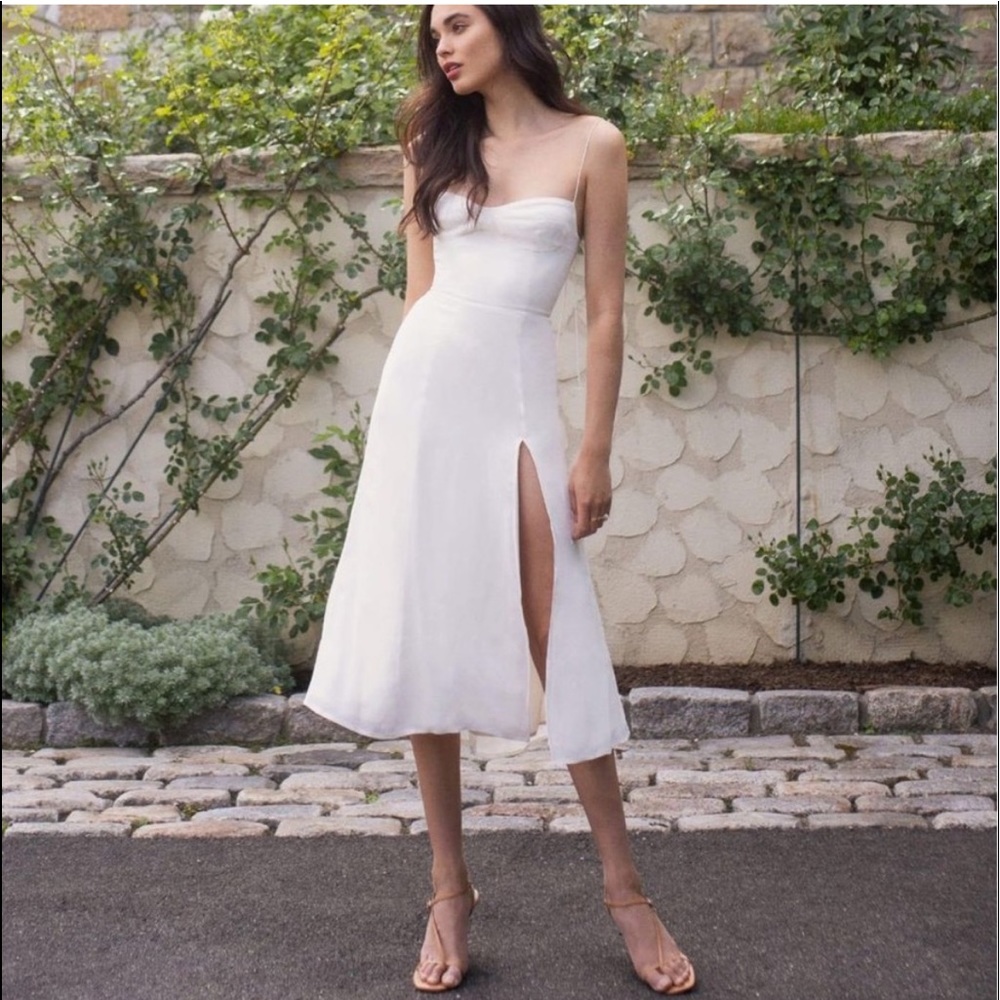 REFORMATION Juliette dress in ivory